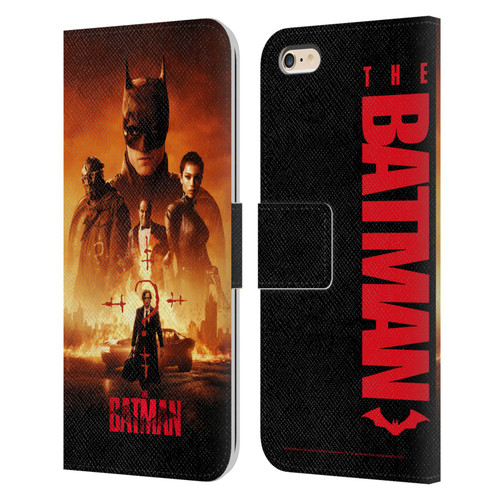 The Batman Posters Group Leather Book Wallet Case Cover For Apple iPhone 6 Plus / iPhone 6s Plus
