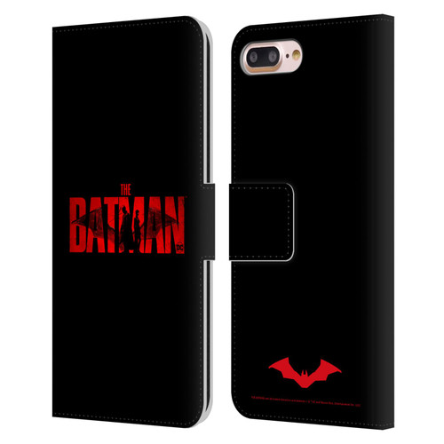 The Batman Posters Logo Leather Book Wallet Case Cover For Apple iPhone 7 Plus / iPhone 8 Plus
