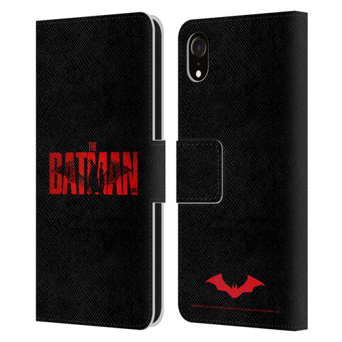 The Batman Posters Logo Leather Book Wallet Case Cover For Apple iPhone XR