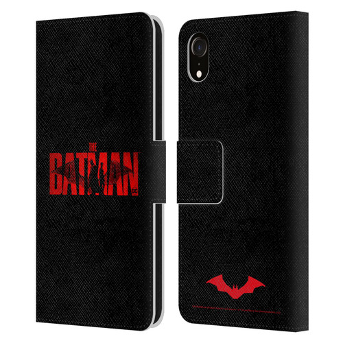 The Batman Posters Logo Leather Book Wallet Case Cover For Apple iPhone XR