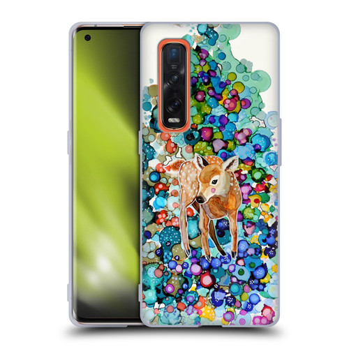 Sylvie Demers Nature Deer Soft Gel Case for OPPO Find X2 Pro 5G