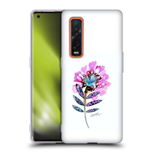 Sylvie Demers Nature Fleur Soft Gel Case for OPPO Find X2 Pro 5G
