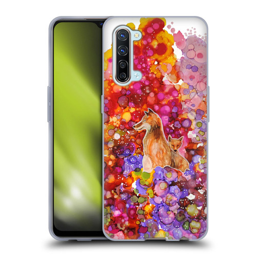 Sylvie Demers Nature Mother Fox Soft Gel Case for OPPO Find X2 Lite 5G