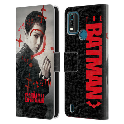 The Batman Posters Catwoman Unmask The Truth Leather Book Wallet Case Cover For Nokia G11 Plus