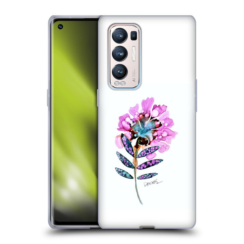 Sylvie Demers Nature Fleur Soft Gel Case for OPPO Find X3 Neo / Reno5 Pro+ 5G