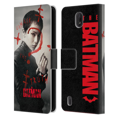 The Batman Posters Catwoman Unmask The Truth Leather Book Wallet Case Cover For Nokia C01 Plus/C1 2nd Edition