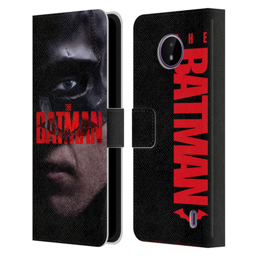 The Batman Posters Close Up Leather Book Wallet Case Cover For Nokia C10 / C20