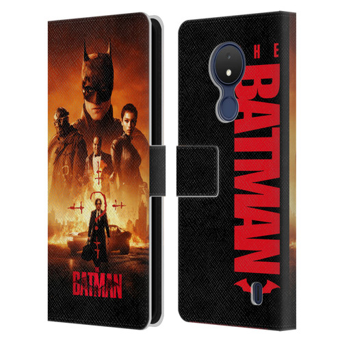 The Batman Posters Group Leather Book Wallet Case Cover For Nokia C21