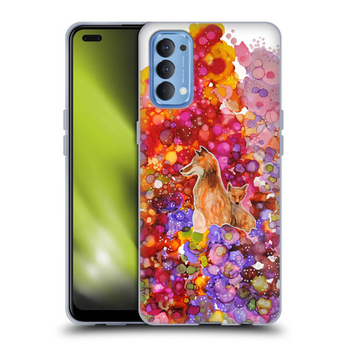 Sylvie Demers Nature Mother Fox Soft Gel Case for OPPO Reno 4 5G