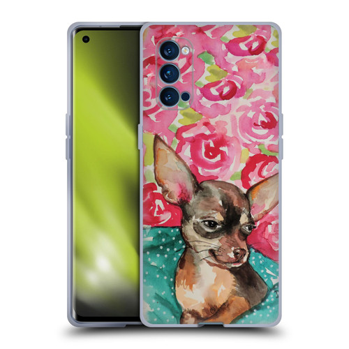 Sylvie Demers Nature Chihuahua Soft Gel Case for OPPO Reno 4 Pro 5G