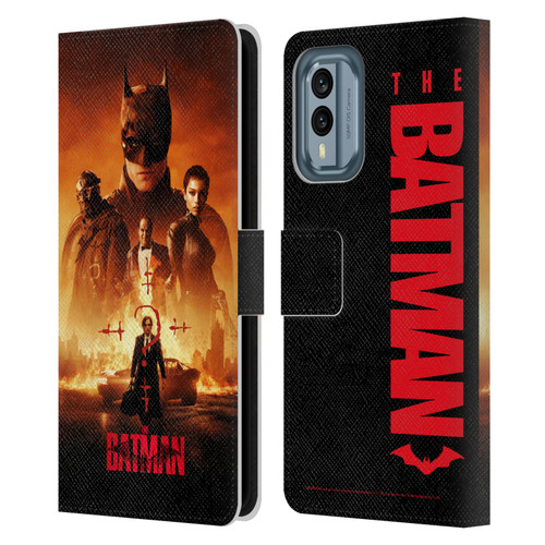 The Batman Posters Group Leather Book Wallet Case Cover For Nokia X30