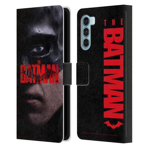 The Batman Posters Close Up Leather Book Wallet Case Cover For Motorola Edge S30 / Moto G200 5G