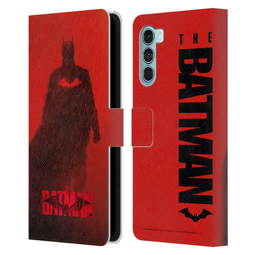 The Batman Posters Red Rain Leather Book Wallet Case Cover For Motorola Edge S30 / Moto G200 5G