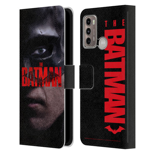 The Batman Posters Close Up Leather Book Wallet Case Cover For Motorola Moto G60 / Moto G40 Fusion