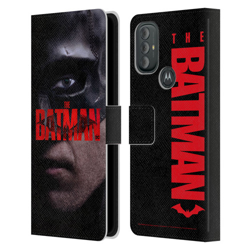 The Batman Posters Close Up Leather Book Wallet Case Cover For Motorola Moto G10 / Moto G20 / Moto G30