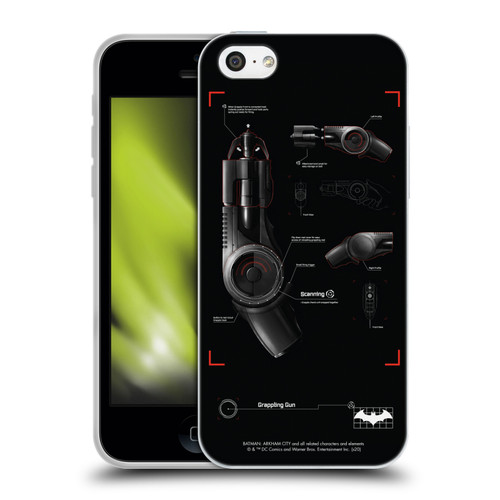 Batman Arkham City Graphics Grappling Gun Soft Gel Case for Apple iPhone 5c