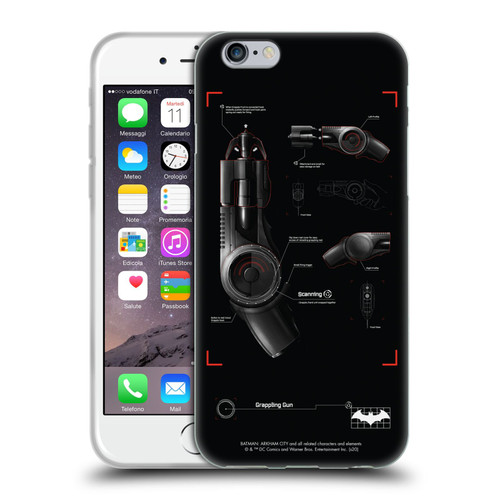 Batman Arkham City Graphics Grappling Gun Soft Gel Case for Apple iPhone 6 / iPhone 6s