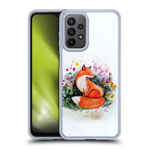 Sylvie Demers Nature Fox Beauty Soft Gel Case for Samsung Galaxy A23 / 5G (2022)