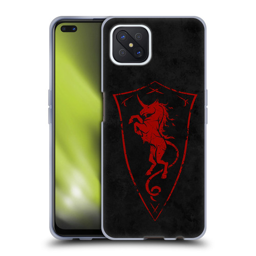 Christos Karapanos Shield Unicorn Soft Gel Case for OPPO Reno4 Z 5G