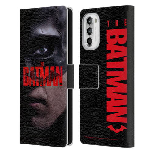 The Batman Posters Close Up Leather Book Wallet Case Cover For Motorola Moto G52