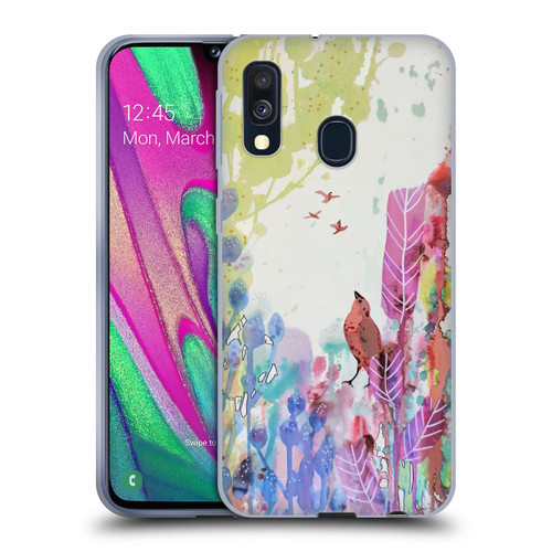Sylvie Demers Nature Wings Soft Gel Case for Samsung Galaxy A40 (2019)