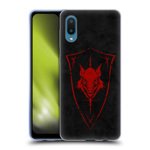 Christos Karapanos Shield Wild Boar Soft Gel Case for Samsung Galaxy A02/M02 (2021)