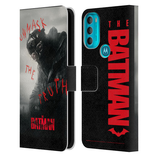 The Batman Posters Riddler Unmask The Truth Leather Book Wallet Case Cover For Motorola Moto G71 5G