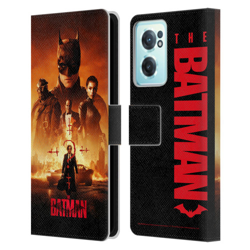 The Batman Posters Group Leather Book Wallet Case Cover For OnePlus Nord CE 2 5G