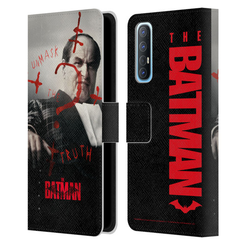 The Batman Posters Penguin Unmask The Truth Leather Book Wallet Case Cover For OPPO Find X2 Neo 5G
