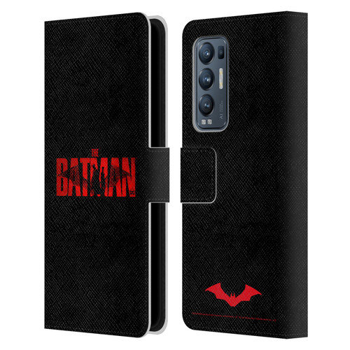 The Batman Posters Logo Leather Book Wallet Case Cover For OPPO Find X3 Neo / Reno5 Pro+ 5G