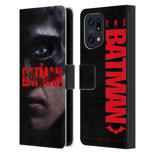 The Batman Posters Close Up Leather Book Wallet Case Cover For OPPO Find X5