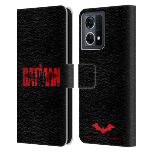 The Batman Posters Logo Leather Book Wallet Case Cover For OPPO Reno8 4G