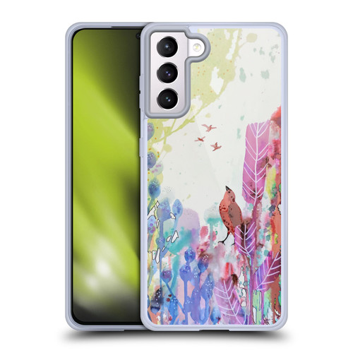 Sylvie Demers Nature Wings Soft Gel Case for Samsung Galaxy S21+ 5G