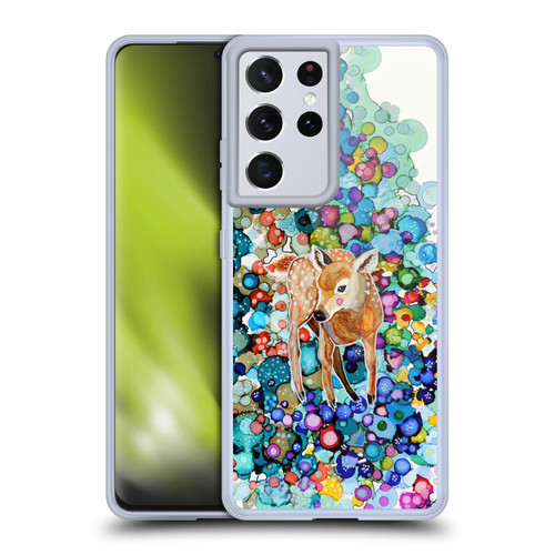 Sylvie Demers Nature Deer Soft Gel Case for Samsung Galaxy S21 Ultra 5G