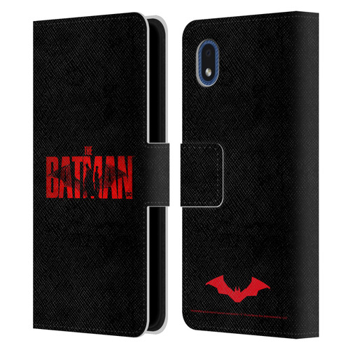 The Batman Posters Logo Leather Book Wallet Case Cover For Samsung Galaxy A01 Core (2020)