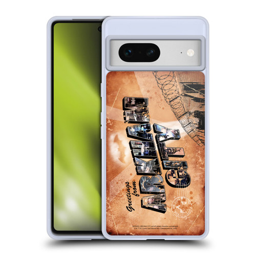 Batman Arkham City Graphics Postcard Soft Gel Case for Google Pixel 7