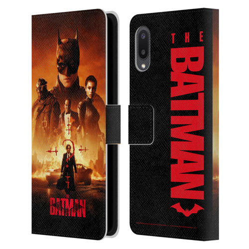 The Batman Posters Group Leather Book Wallet Case Cover For Samsung Galaxy A02/M02 (2021)