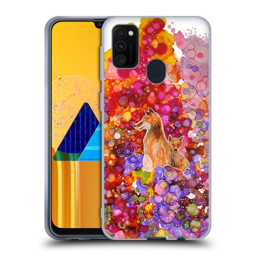 Sylvie Demers Nature Mother Fox Soft Gel Case for Samsung Galaxy M30s (2019)/M21 (2020)