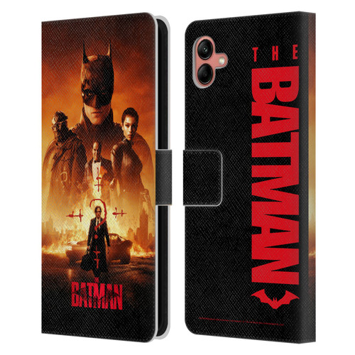 The Batman Posters Group Leather Book Wallet Case Cover For Samsung Galaxy A04 (2022)