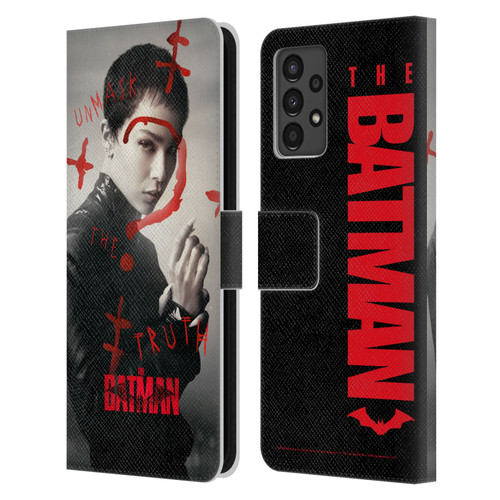 The Batman Posters Catwoman Unmask The Truth Leather Book Wallet Case Cover For Samsung Galaxy A13 (2022)