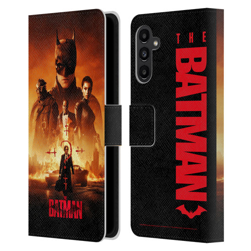 The Batman Posters Group Leather Book Wallet Case Cover For Samsung Galaxy A13 5G (2021)