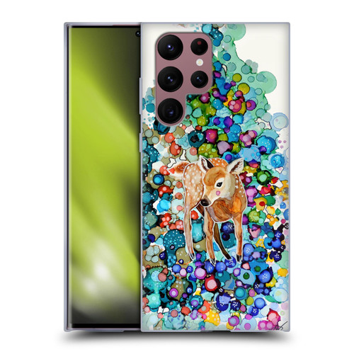 Sylvie Demers Nature Deer Soft Gel Case for Samsung Galaxy S22 Ultra 5G