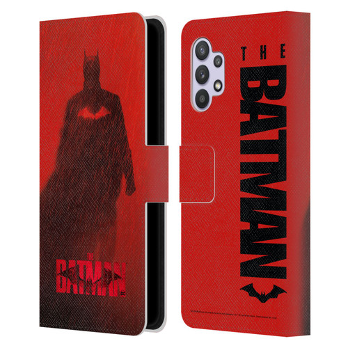 The Batman Posters Red Rain Leather Book Wallet Case Cover For Samsung Galaxy A32 (2021)