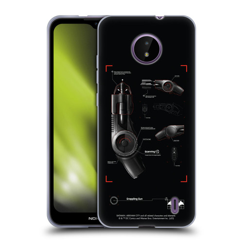 Batman Arkham City Graphics Grappling Gun Soft Gel Case for Nokia C10 / C20