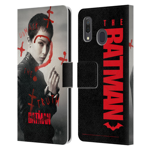 The Batman Posters Catwoman Unmask The Truth Leather Book Wallet Case Cover For Samsung Galaxy A33 5G (2022)