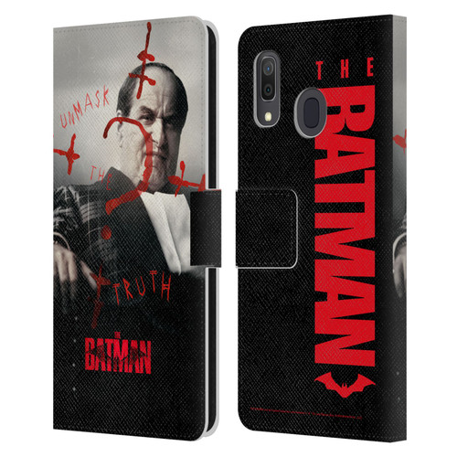 The Batman Posters Penguin Unmask The Truth Leather Book Wallet Case Cover For Samsung Galaxy A33 5G (2022)