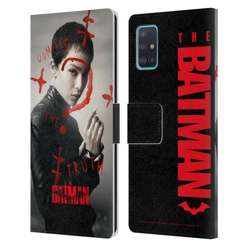 The Batman Posters Catwoman Unmask The Truth Leather Book Wallet Case Cover For Samsung Galaxy A51 (2019)