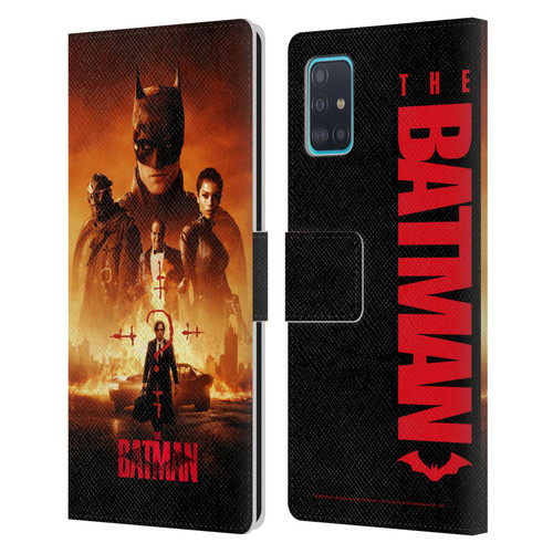 The Batman Posters Group Leather Book Wallet Case Cover For Samsung Galaxy A51 (2019)