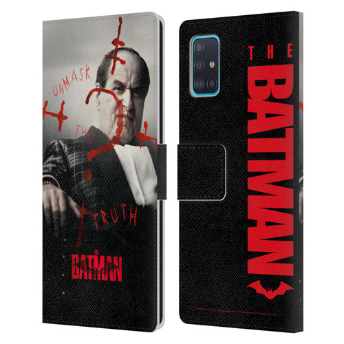 The Batman Posters Penguin Unmask The Truth Leather Book Wallet Case Cover For Samsung Galaxy A51 (2019)