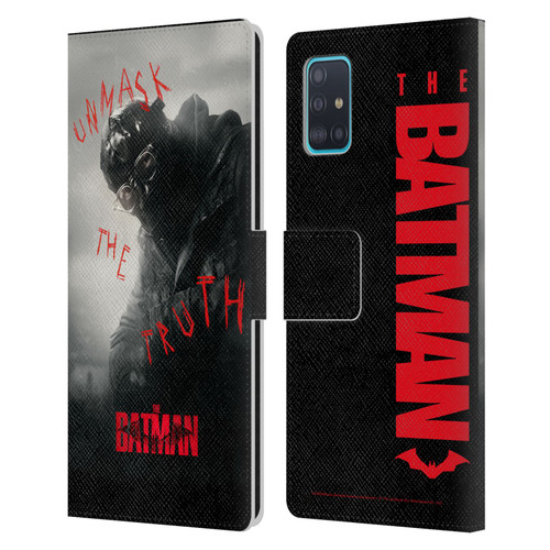 The Batman Posters Riddler Unmask The Truth Leather Book Wallet Case Cover For Samsung Galaxy A51 (2019)